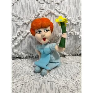 The Adventures of Bullwinkle and Friends Nell Fenwick Plush Stuffed Toy